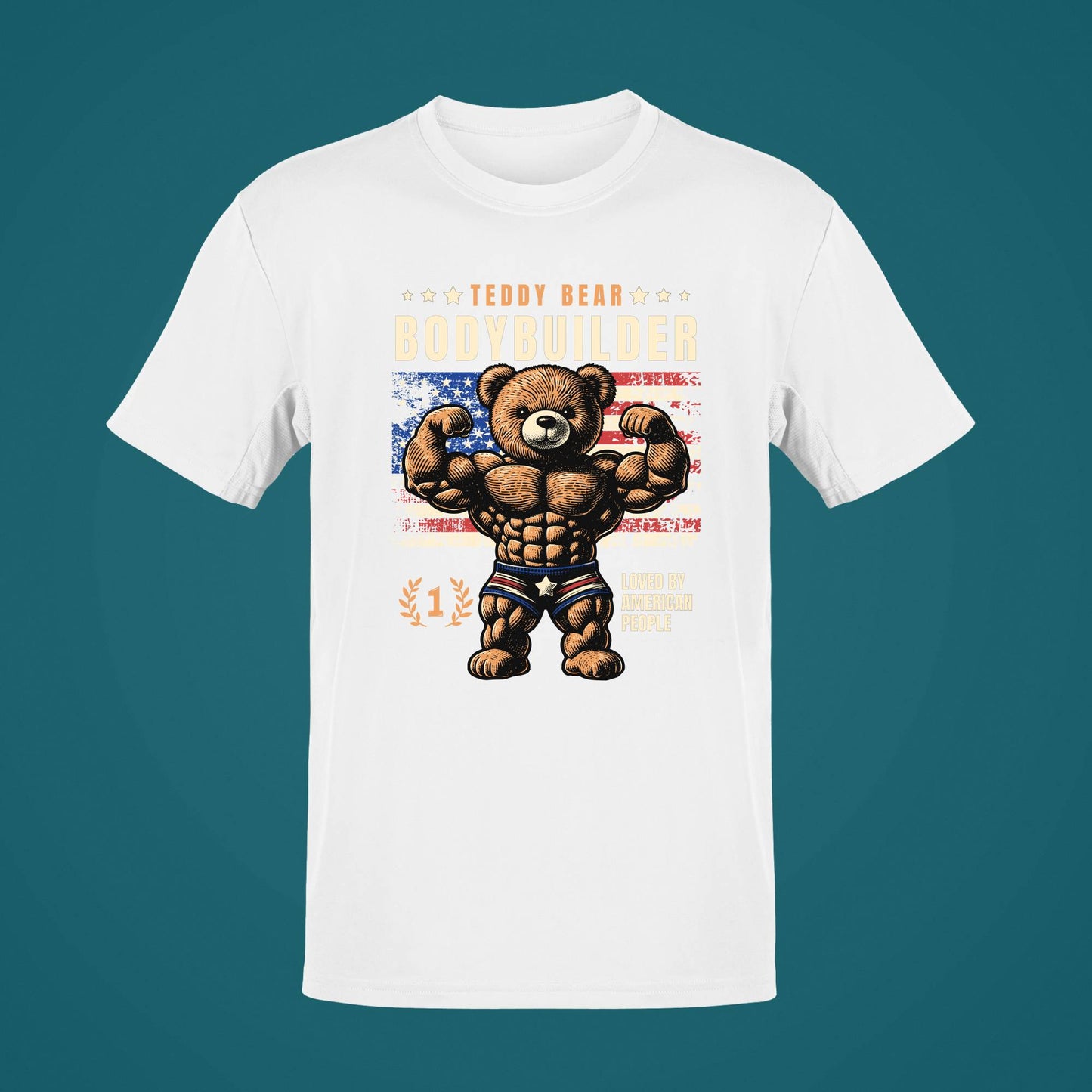 TEDDY BEAR BODYBUILDER 20384